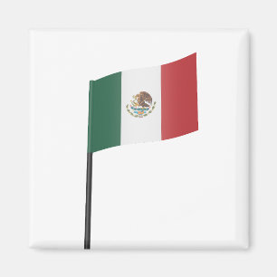 Imán Bandera de México