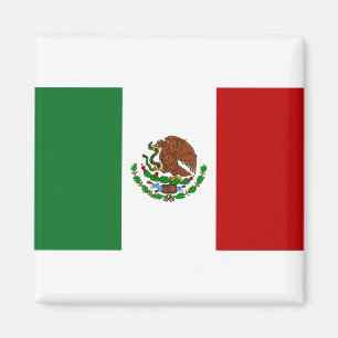 Imán Bandera de México
