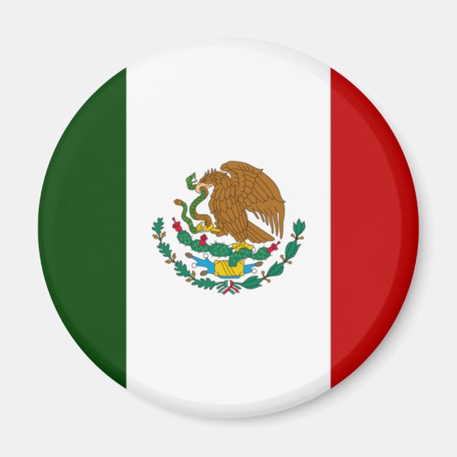 Imán Bandera de México (Frente)
