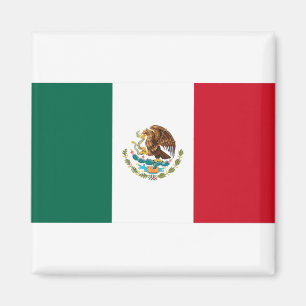 Imán Bandera de México