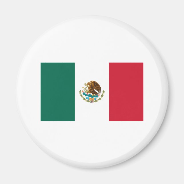 Imán Bandera de México (Frente)