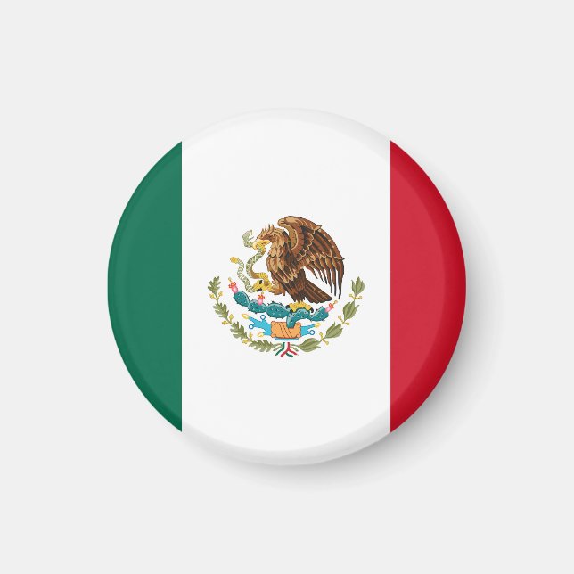 Imán Bandera de México (Frente)