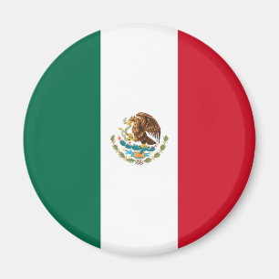 Imán Bandera de México