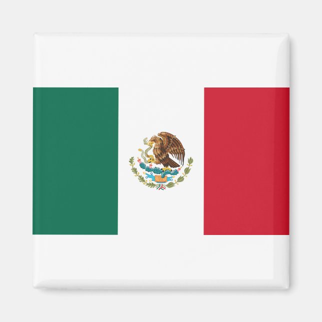 Imán Bandera de México (Frente)
