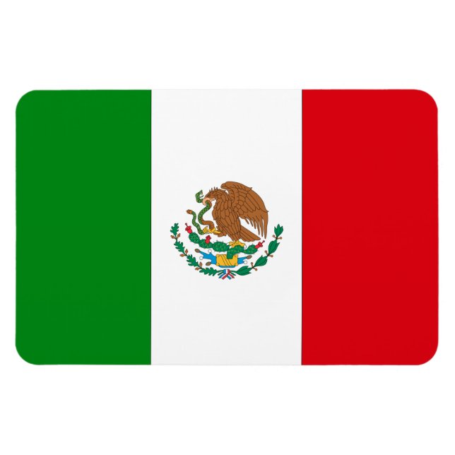 Imán Bandera de México (Horizontal)