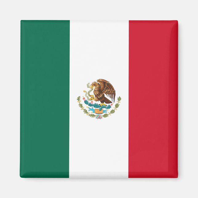 Imán Bandera de México (México) (Frente)