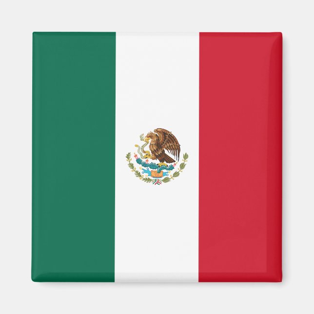 Imán Bandera de México (México) (Frente)