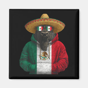 Imán bandera de México orgullo mexicano raíces mexicana