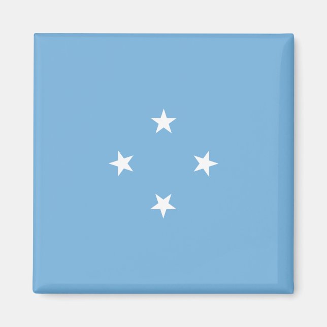 Imán Bandera de Micronesia (Estados Federados de Micron (Frente)