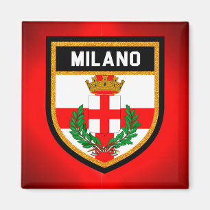 Imán Bandera de Milano