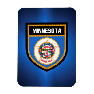 Imán Bandera de Minnesota