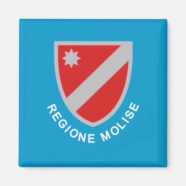 Imán Bandera de Molise (Italia) (Frente)