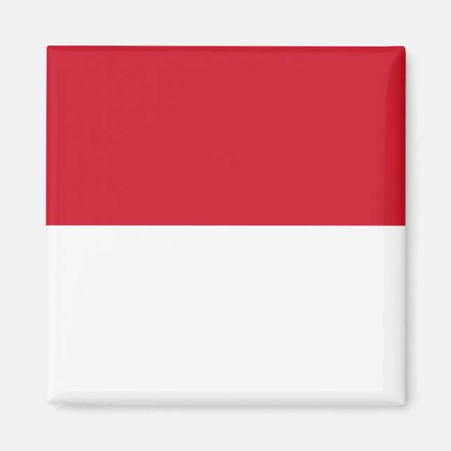 Imán Bandera de Mónaco (Frente)