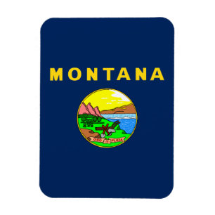 Imán Bandera de Montana