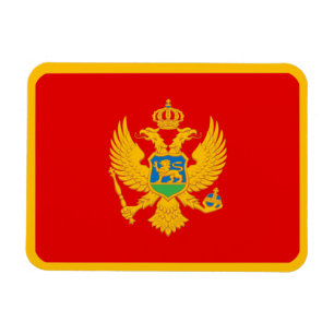 Imán Bandera de Montenegro