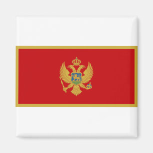 Imán Bandera de Montenegro