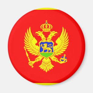 Imán Bandera de Montenegro