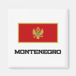 Imán Bandera de Montenegro