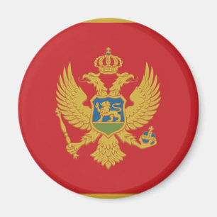 Imán Bandera de Montenegro
