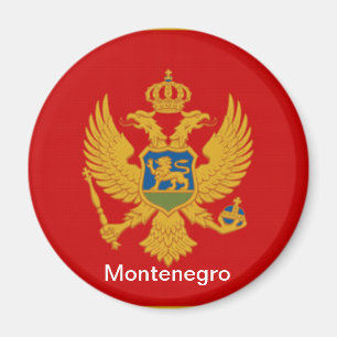 Imán Bandera de Montenegro