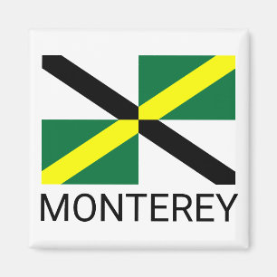 Imán Bandera de Monterrey, California