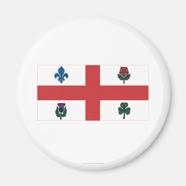 Imán Bandera de Montreal (Frente)