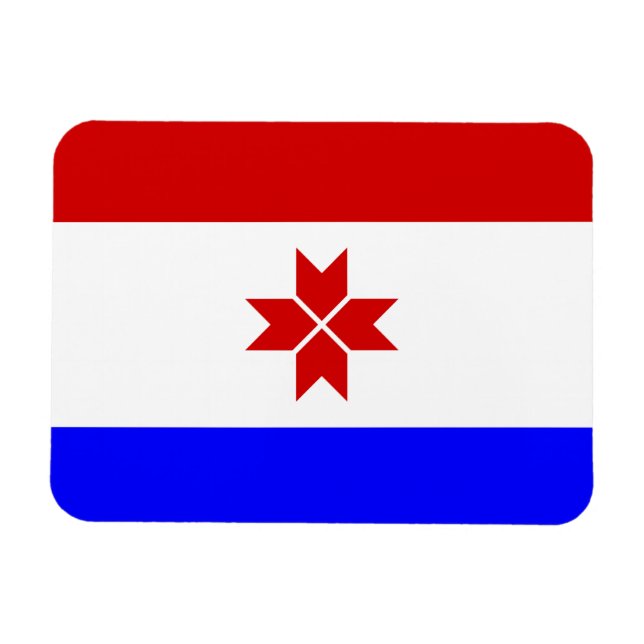 Imán Bandera de Mordovia (Horizontal)
