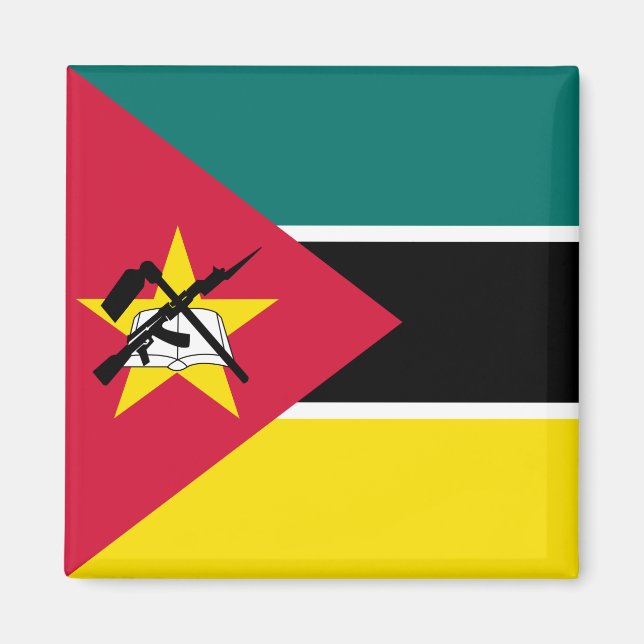 Imán Bandera de Mozambique (Frente)