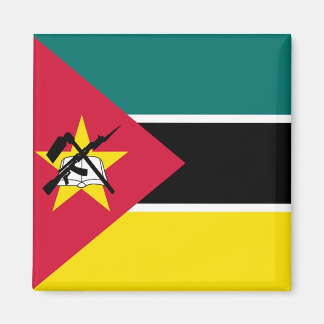 Imán Bandera de Mozambique (Frente)