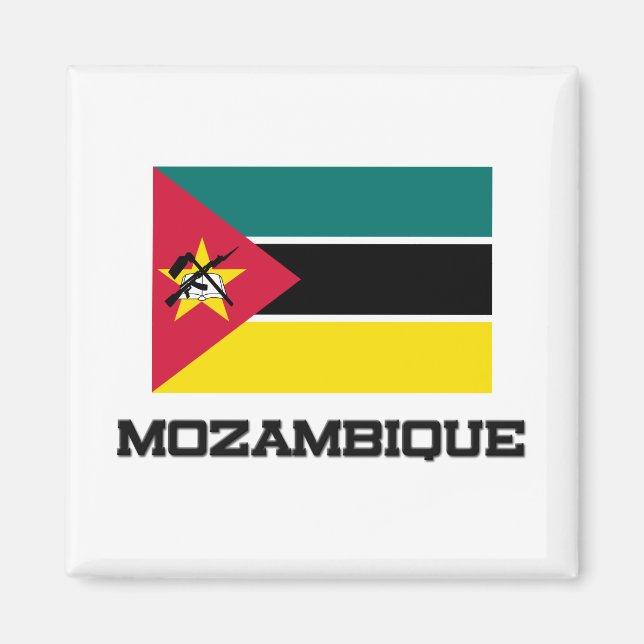 Imán Bandera de Mozambique (Frente)