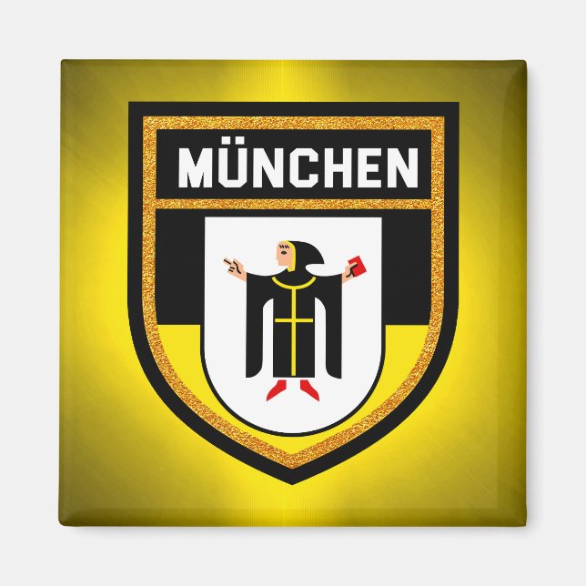 Imán Bandera de München (Frente)