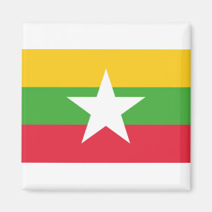 Imán Bandera de Myanmar