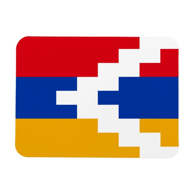 Imán Bandera de Nagorno Karabakh (Horizontal)