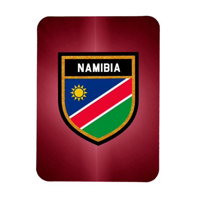 Imán Bandera de Namibia (Vertical)