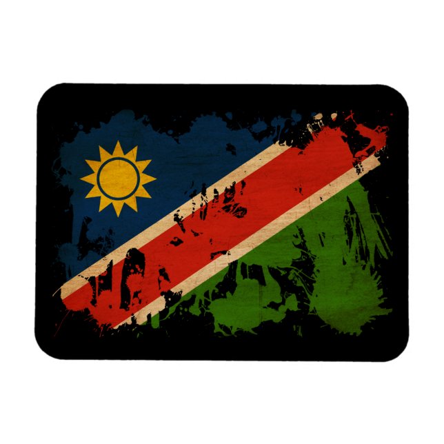 Imán Bandera de Namibia (Horizontal)