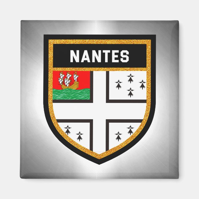 Imán Bandera de Nantes (Frente)