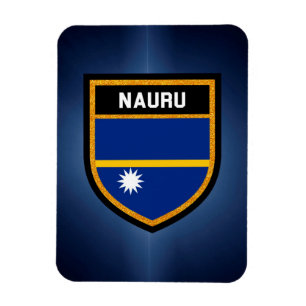 Imán Bandera de Nauru