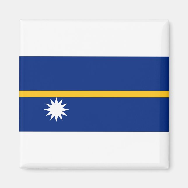 Imán Bandera de Nauru (Frente)