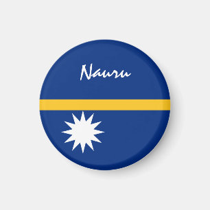 Imán Bandera de Nauru y Oceanía - fanáticos de los viaj
