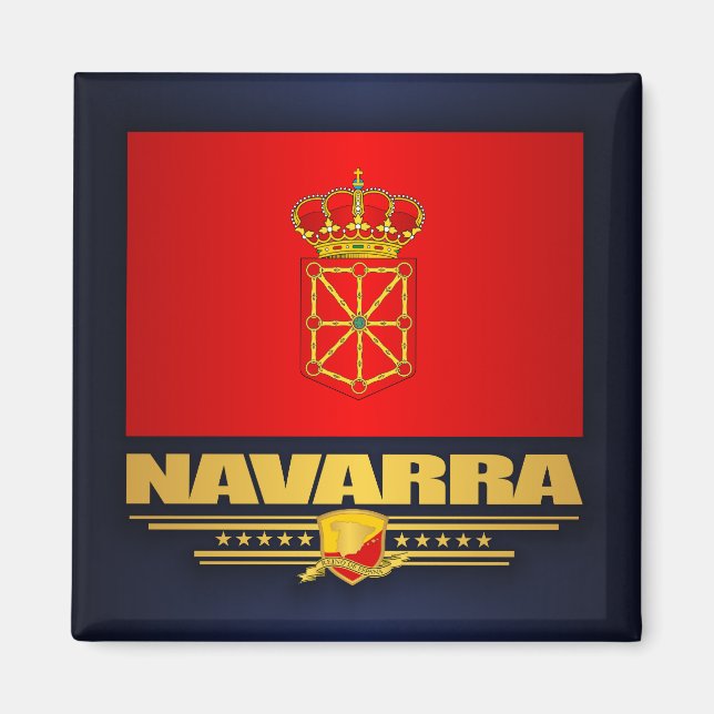 Imán Bandera de Navarra (Navarra) (Frente)