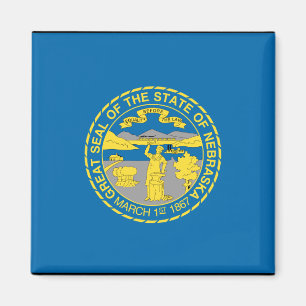 IMÁN BANDERA DE NEBRASKA