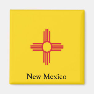 Imán Bandera de New México