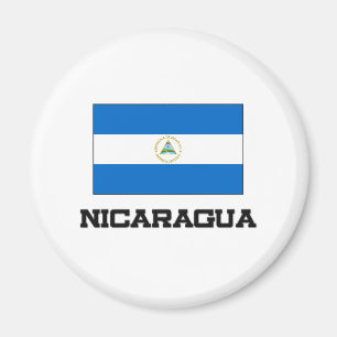 Imán Bandera de Nicaragua