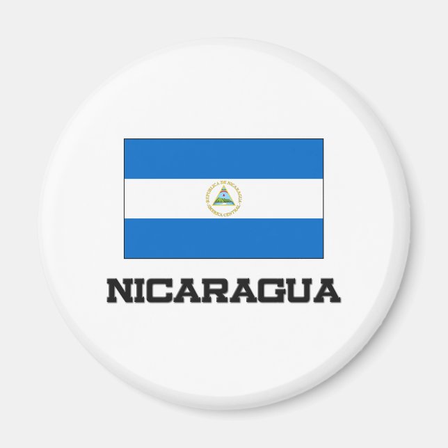 Imán Bandera de Nicaragua (Frente)