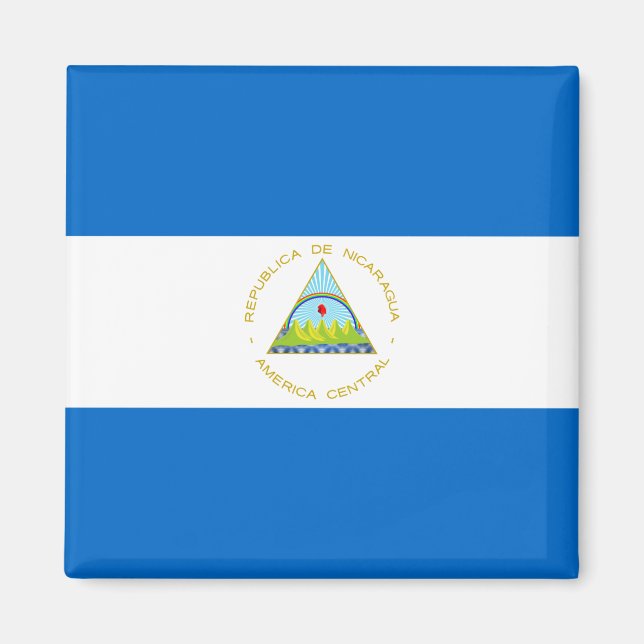 Imán Bandera de Nicaragua (Frente)