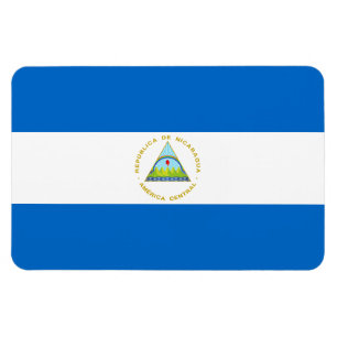 Imán Bandera de Nicaragua