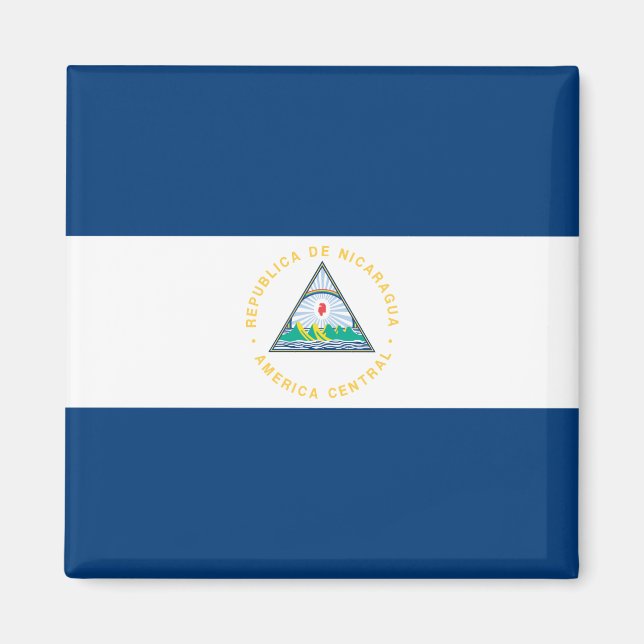 Imán Bandera de Nicaragua (Frente)