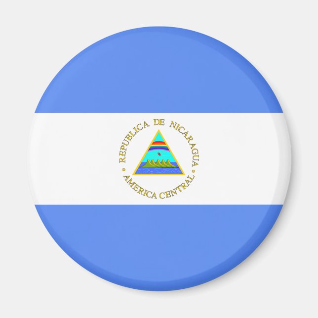 Imán Bandera de Nicaragua (Frente)
