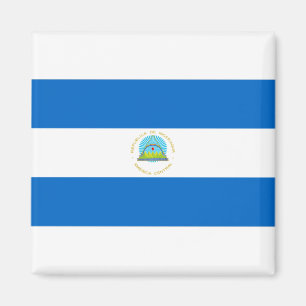 Imán Bandera de Nicaragua