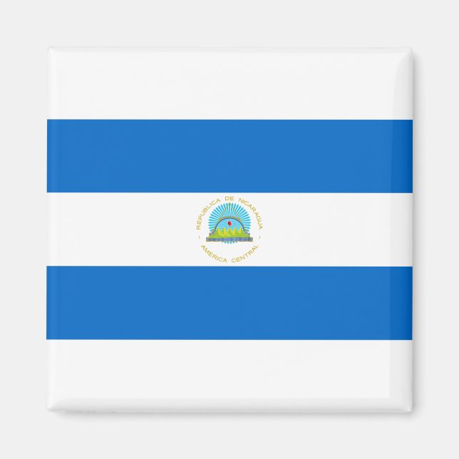 Imán Bandera de Nicaragua (Frente)